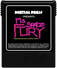Ms. Space Fury - Cart - Front