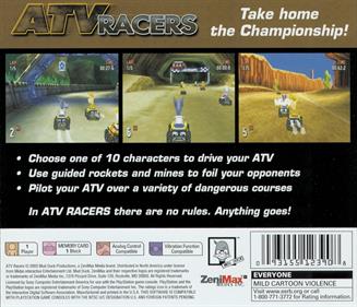 ATV Racers - Box - Back Image