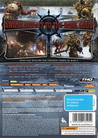 Warhammer 40,000: Dawn of War II: Chaos Rising - Box - Back Image