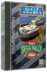 Sega Rally Championship - Box - 3D Image