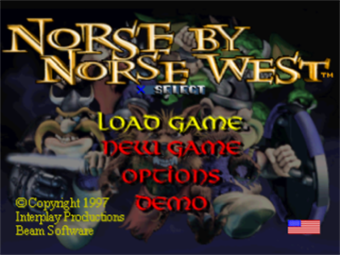 Norse by Norsewest: The Return of the Lost Vikings - Screenshot - Game Title Image