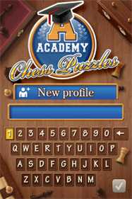 Academy: Chess Puzzles - Screenshot - Game Title Image
