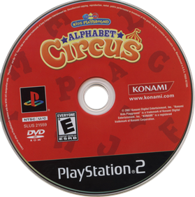 Konami Kids Playground: Alphabet Circus - Disc Image