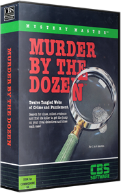 Mystery Master: Murder by the Dozen - Box - 3D Image