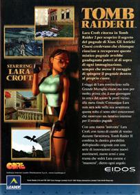 Tomb Raider II - Box - Back Image