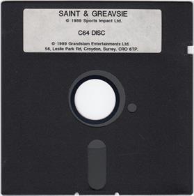 Saint & Greavsie: The Ultimate Soccer Trivia Game - Disc Image