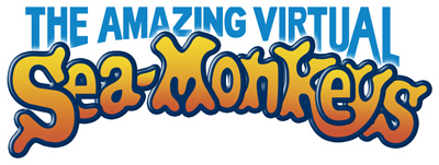 The Amazing Virtual Sea-Monkeys - Clear Logo Image