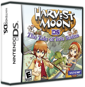 Harvest Moon DS: Tale of Two Towns - Box - 3D Image