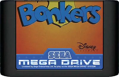 Disney's Bonkers - Cart - Front Image