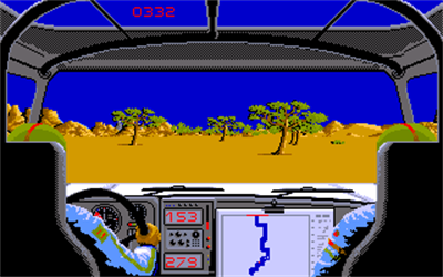 Paris Dakar 1990 - Screenshot - Gameplay Image