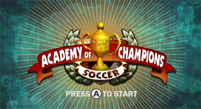 Academy of Champions: Soccer - Screenshot - Game Title Image