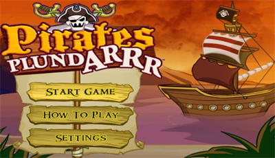Pirates PlundARRR - Screenshot - Game Title Image