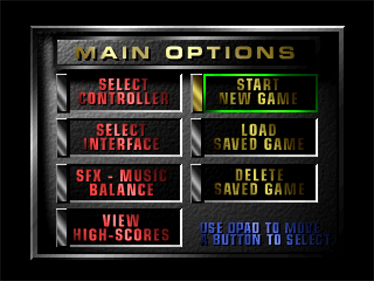 Blade Force - Screenshot - Game Select Image