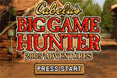 Sportsmans Pack 2 in 1: Cabela's Big Game Hunter and Rapala Pro Fishing - Screenshot - Game Title Image