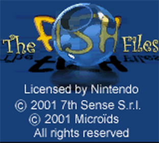 The Fish Files - Screenshot - Game Title Image
