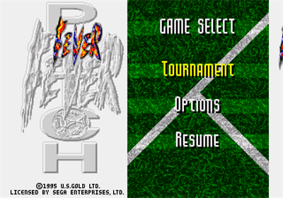 Head-On Soccer - Screenshot - Game Title Image