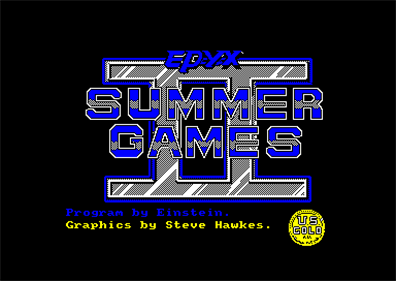 Summer Games II - Screenshot - Game Title Image