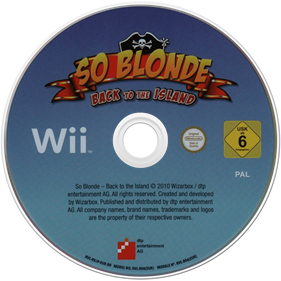 So Blonde: Back to the Island - Disc Image