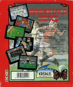 Manchester United: The Official Computer Game - Box - Back Image