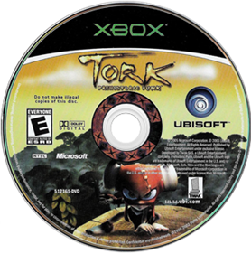 Tork: Prehistoric Punk - Disc Image