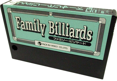 Family Billiards - Cart - 3D Image
