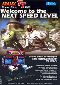 Manx TT Superbike - Advertisement Flyer - Front Image
