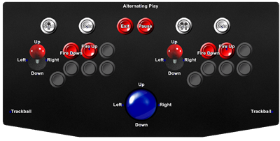 Slither - Arcade - Controls Information Image