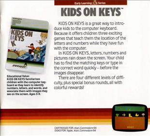 Kids on Keys - Advertisement Flyer - Front Image