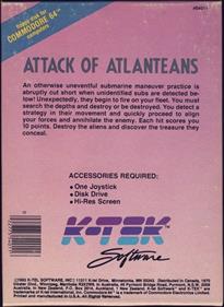 Attack of Atlanteans - Box - Back Image