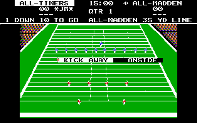 John Madden Football - Screenshot - Gameplay Image