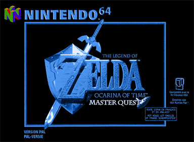 The Legend of Zelda: Ocarina of Time Master Quest - Box - Front Image