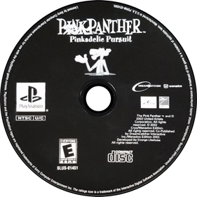 Pink Panther: Pinkadelic Pursuit - Disc Image