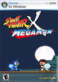 Street Fighter X Mega Man - Fanart - Box - Front