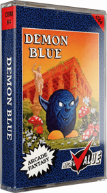 Demon Blue - Box - 3D Image