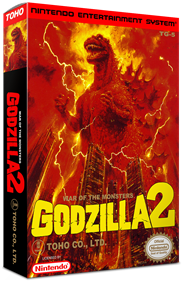 Godzilla 2: War of the Monsters - Box - 3D Image