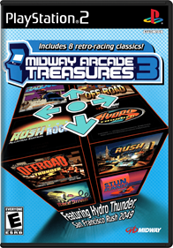 Midway Arcade Treasures 3 - Box - Front - Reconstructed Image