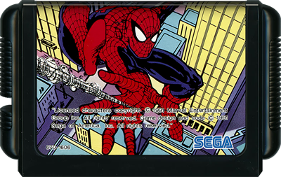 Spider-Man (Sega) - Cart - Front Image