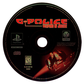 G-Police: Weapons of Justice - Disc Image