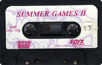 Summer Games II - Cart - Front Image