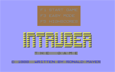 Intruder: The Game - Screenshot - Game Title Image