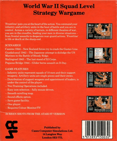 Frontline - Box - Back Image