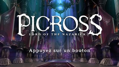 Picross: Lord of the Nazrick - Screenshot - Game Title Image