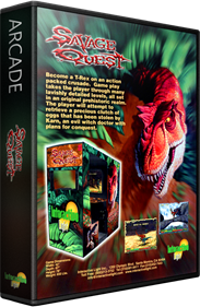 Savage Quest - Box - 3D Image