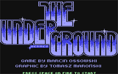 The Underground - Screenshot - Game Title Image