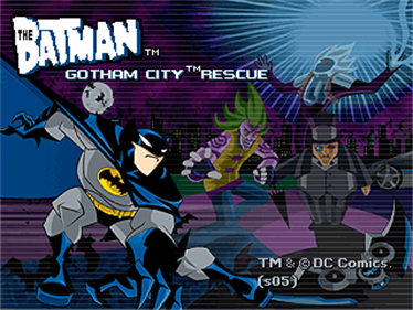 The Batman: Gotham City Rescue - Screenshot - Game Title Image
