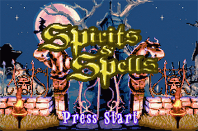 Spirits & Spells - Screenshot - Game Title Image