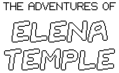 The Adventures of Elena Temple - Clear Logo Image