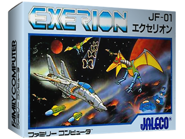 Exerion - Box - 3D Image