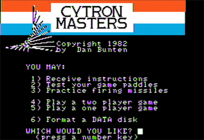 Cytron Masters - Screenshot - Game Select Image