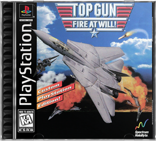 Top Gun: Fire at Will! - Box - Front - Reconstructed Image